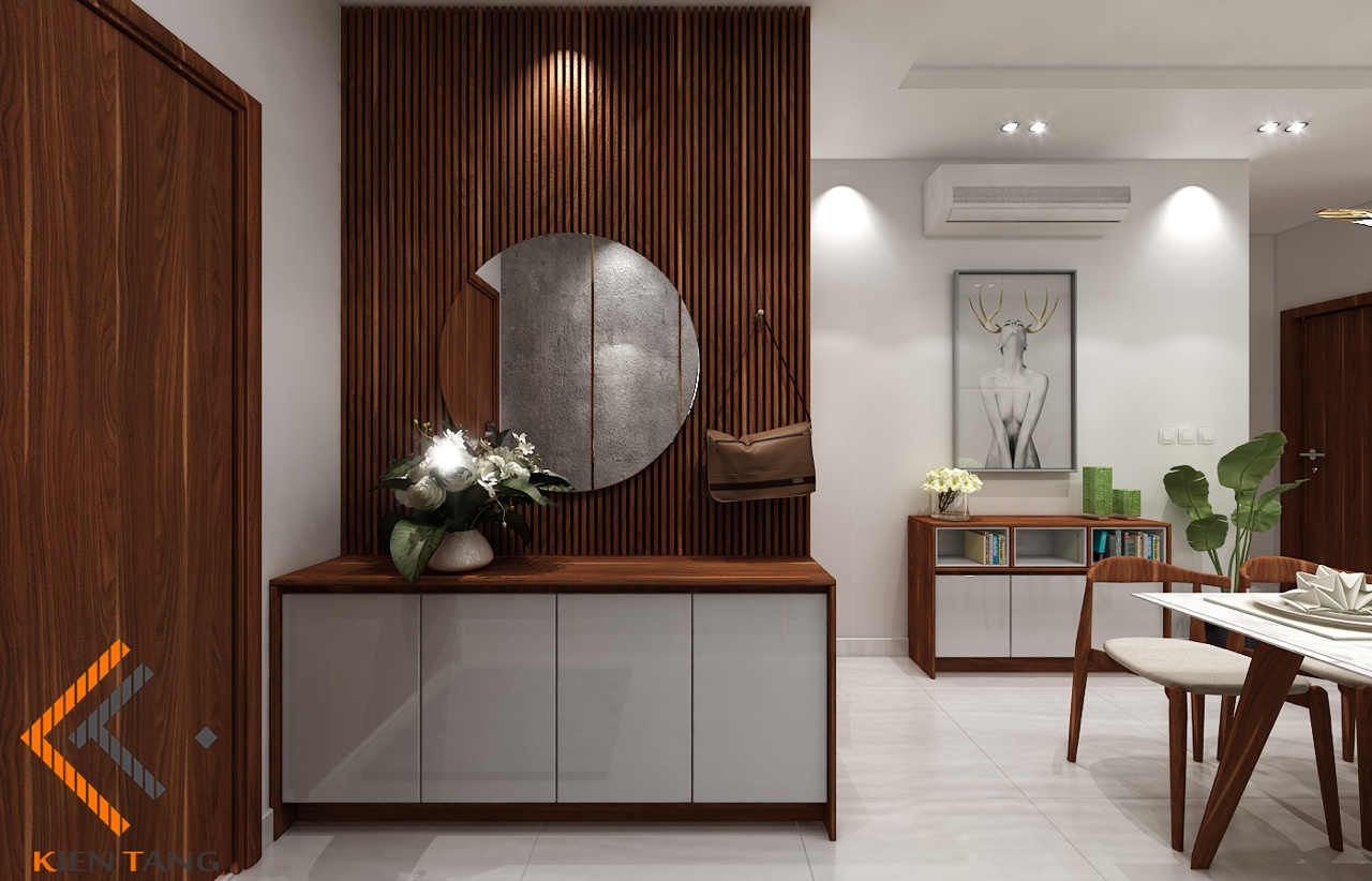 Nội thất căn hộ Him Lam Phú An, nội thất Kiến Tầng